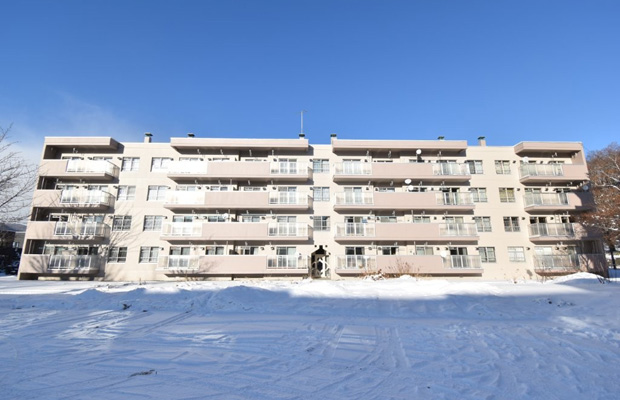 NEW 札幌市道営住宅改善工事（真駒内H団地H1号棟）