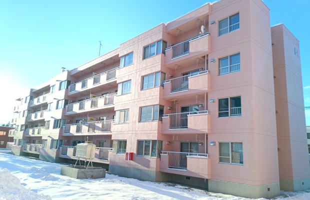 NEW 江別市道営住宅改善工事(大麻中町団地A1号棟)