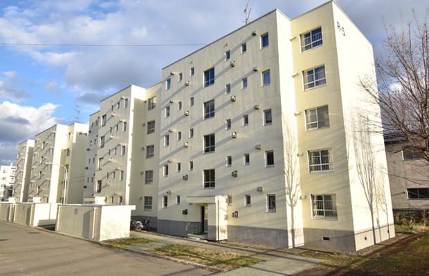 札幌市道営住宅改善工事(発寒団地R4、R5号棟)